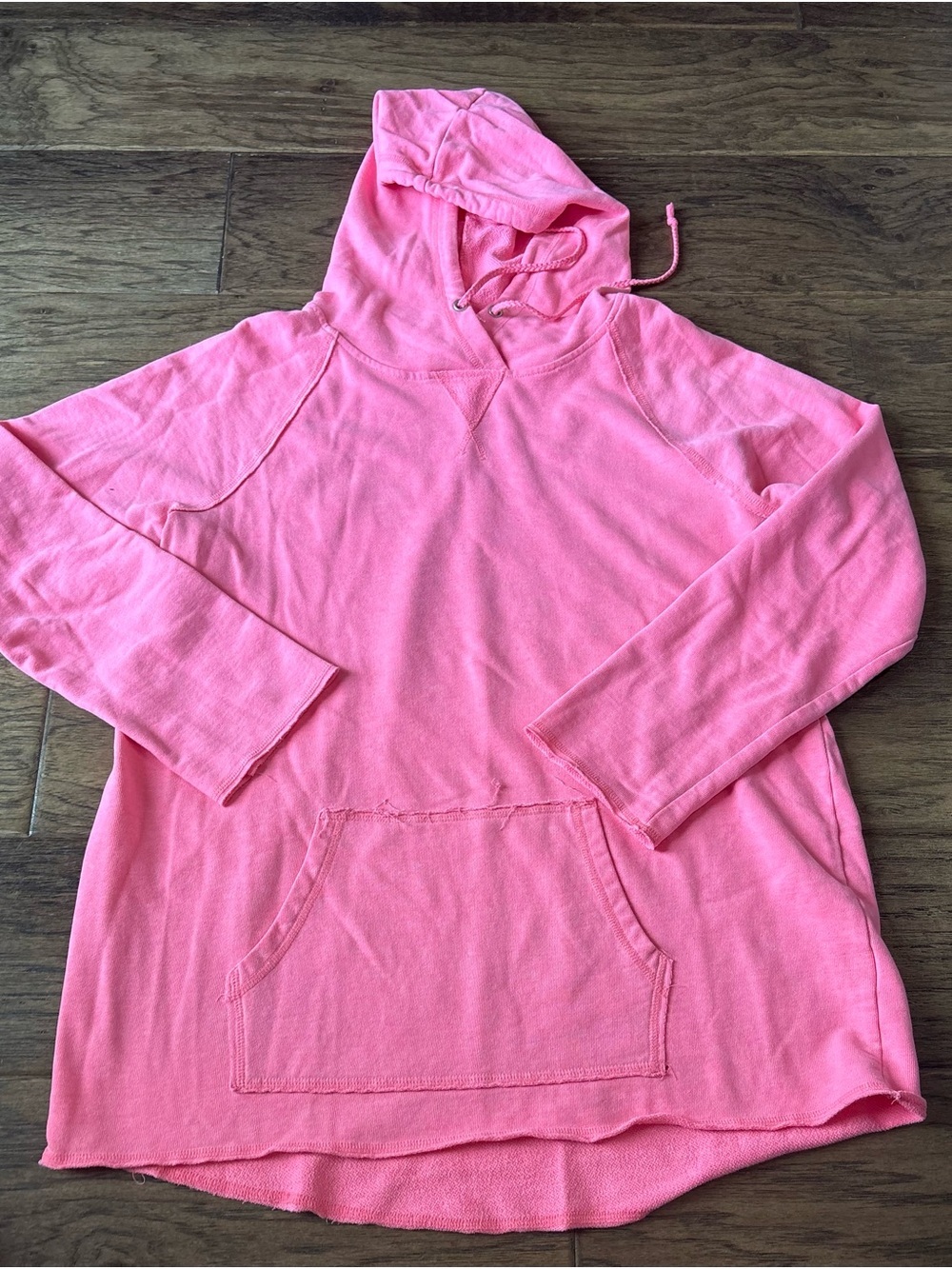 Motherhood Maternity Bright Pink Hooded Maternity Sweatshirt